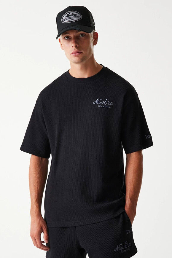 Image sur T-Shirt ample en tissu gaufré