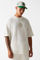 Image de T-Shirt ample en tissu gaufré
