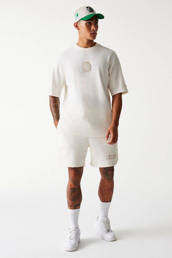 Image sur Short en tissu gaufré