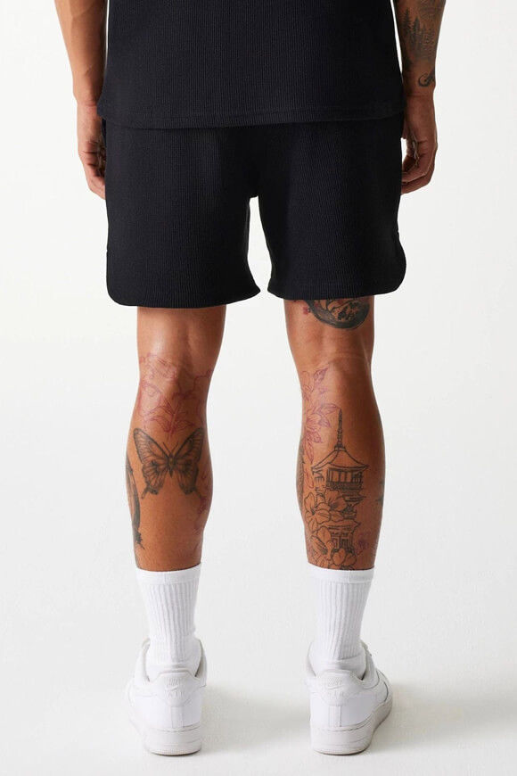 Image sur Short en tissu gaufré