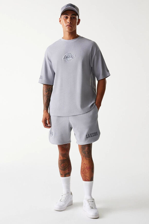 Image sur Short en tissu gaufré