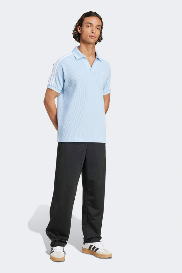 Bild von Poloshirt mit Waffelstruktur
