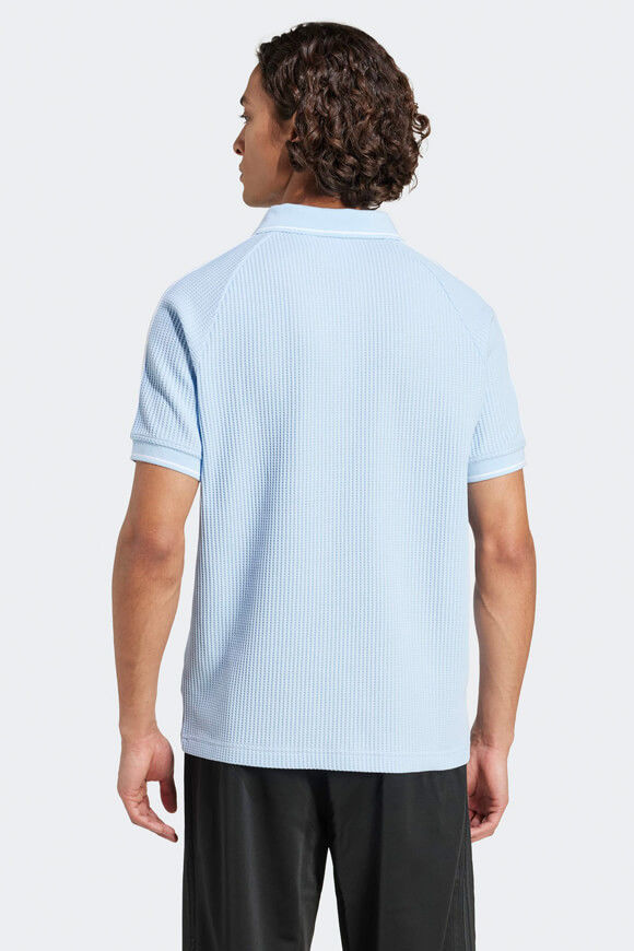 Bild von Poloshirt mit Waffelstruktur