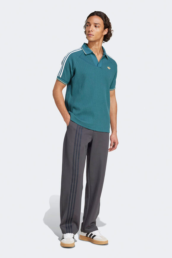 Image sur Poloshirt mit Waffelstruktur