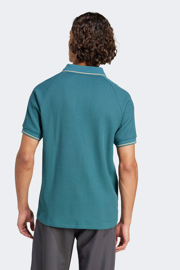 Image sur Poloshirt mit Waffelstruktur