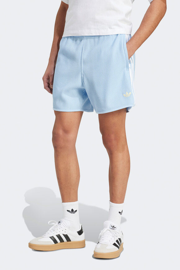 Image sur Short en tissu gaufré