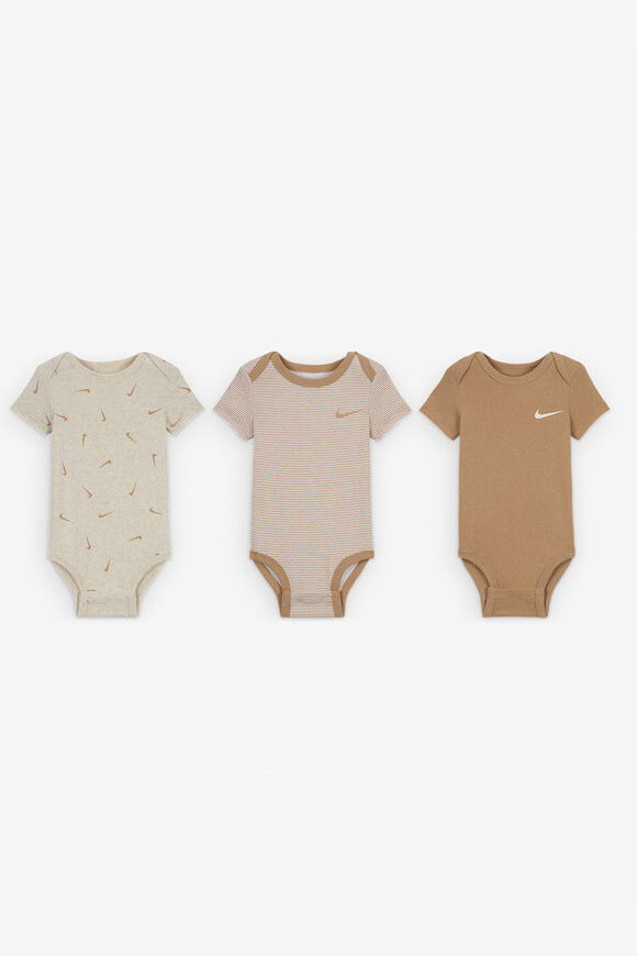 Bild von Dreierpack Baby Bodys