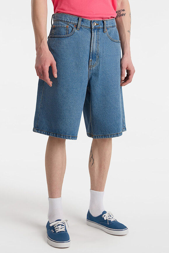 Image sur Check-5 short en jean baggy fit