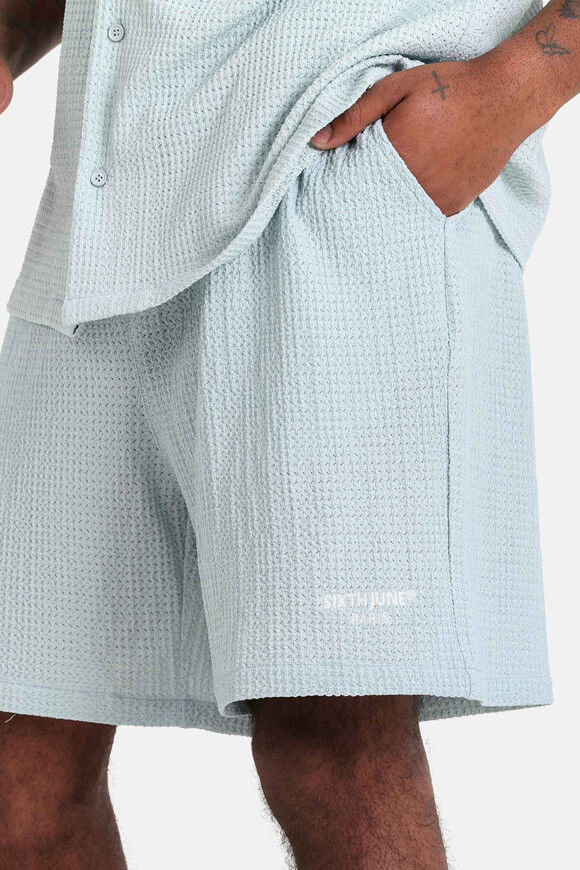 Image sur Strukturierte Stoffshorts