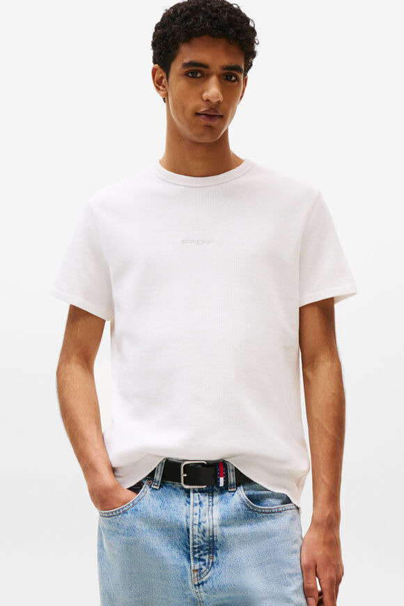 Bild von T-Shirt mit Waffelstruktur