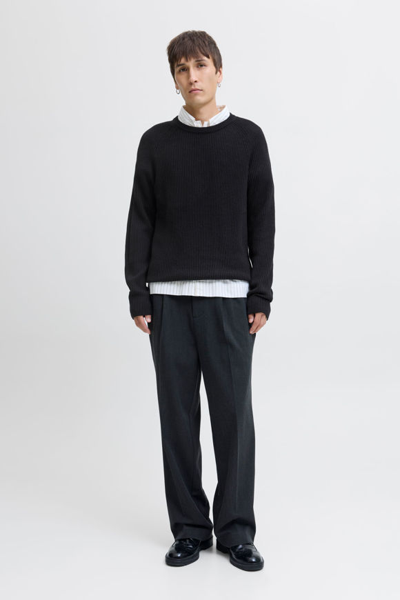 Image sur JJPANNEL pull en tricot côtelé