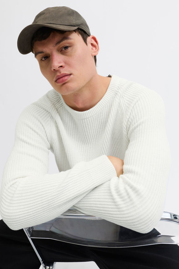 Image sur JJPANNEL pull en tricot côtelé