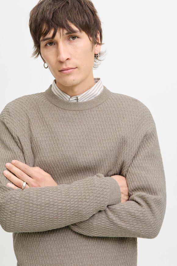 Bild von JPRBLAREAGAN Strukturierter Strickpullover