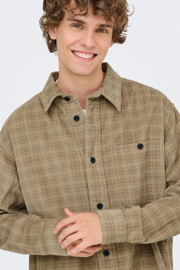 Image sur ONSWALEED surchemise en velours côtelé