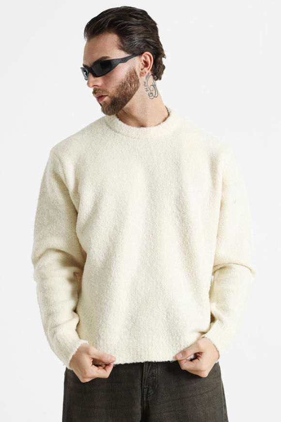 Bild von JORMEADOWS Bouclé-Strickpullover