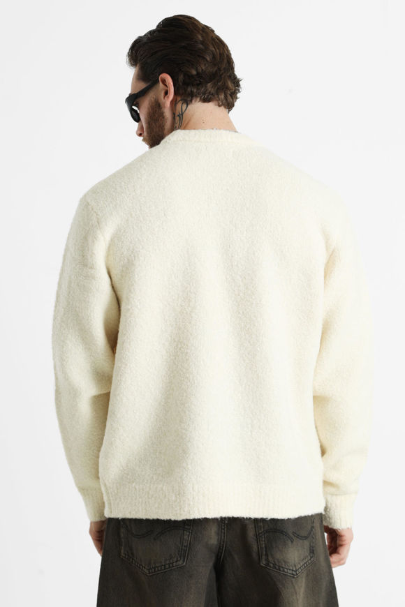 Bild von JORMEADOWS Bouclé-Strickpullover