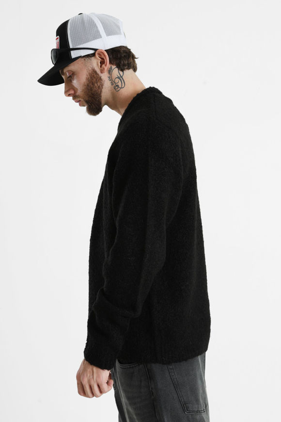 Bild von JORMEADOWS Bouclé-Strickpullover