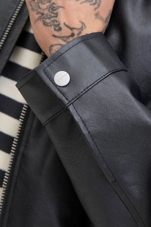 Bild von JORGRAMERCY Kunstlederjacke