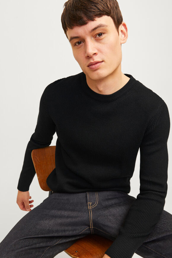 Bild von JJEPERFECT Gerippter Strickpullover