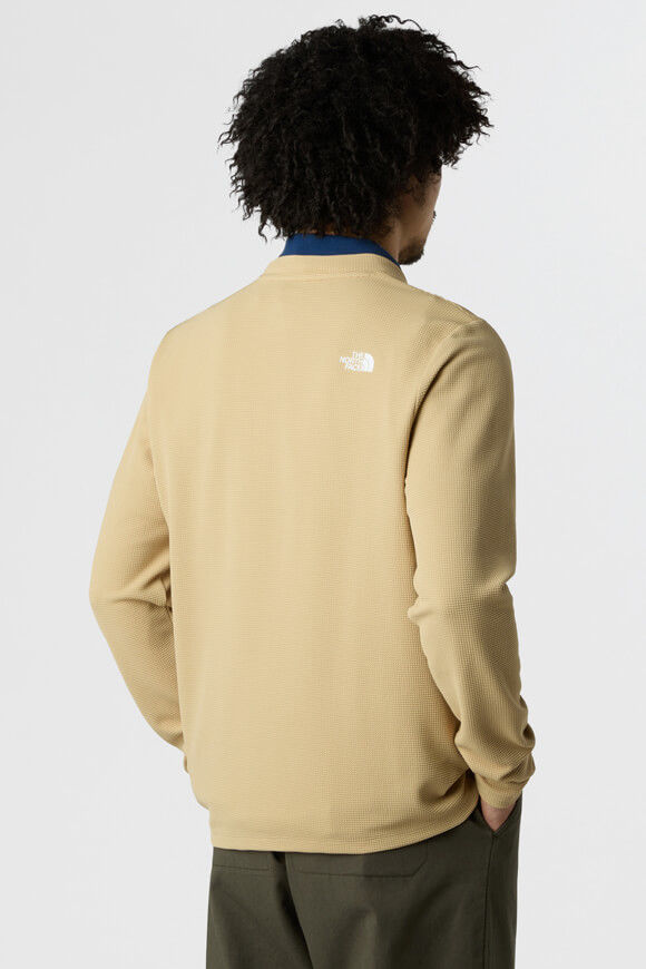 Image sur Kecha Langarmshirt mit Waffelstruktur