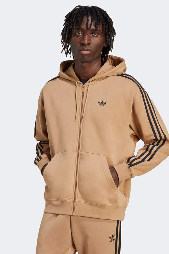 Image sur Sweat ample zippé à capuchon