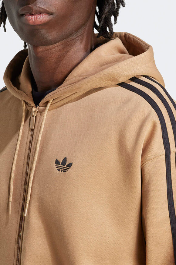 Image sur Sweat ample zippé à capuchon