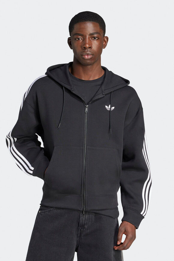 Image sur Sweat ample zippé à capuchon