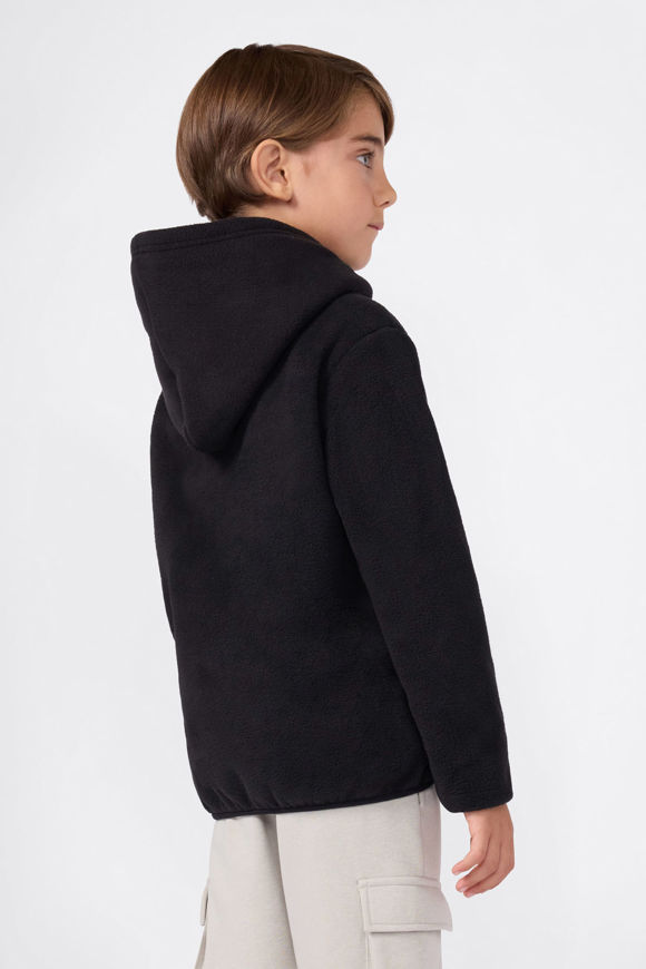 Image sur Fleece Kapuzensweater