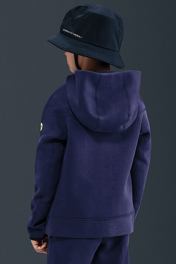Image sur FC Barcelona Tech Fleece Kapuzensweatjacke