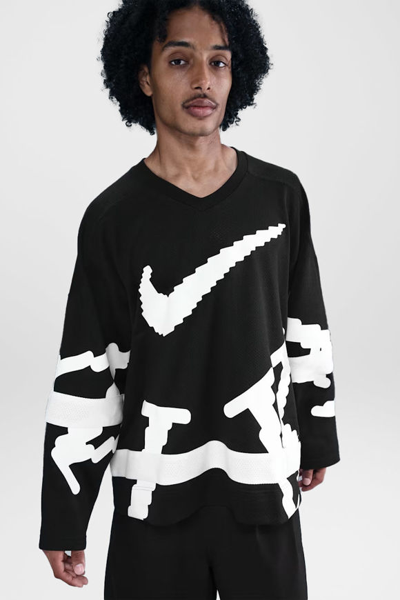 Image sur Shirt manches longues en tissu structuré