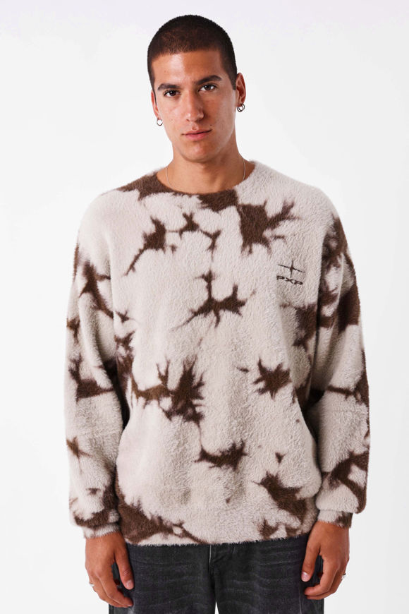 Image sur Pull en tricot poilu