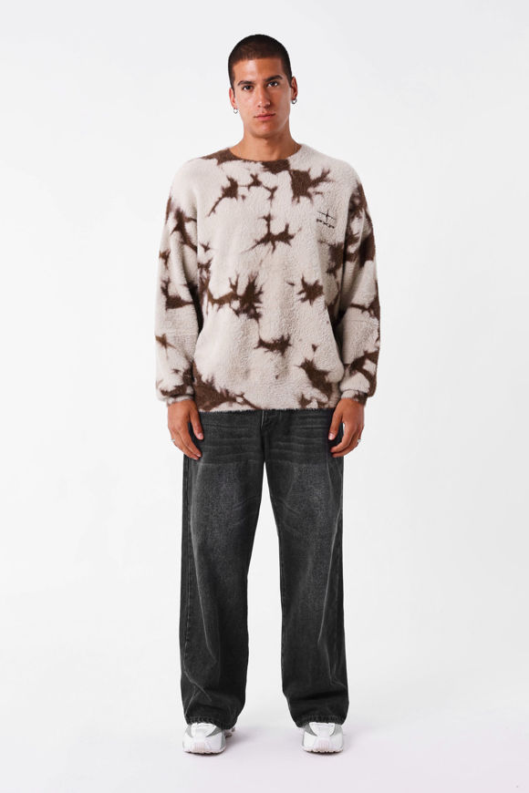 Image sur Pull en tricot poilu