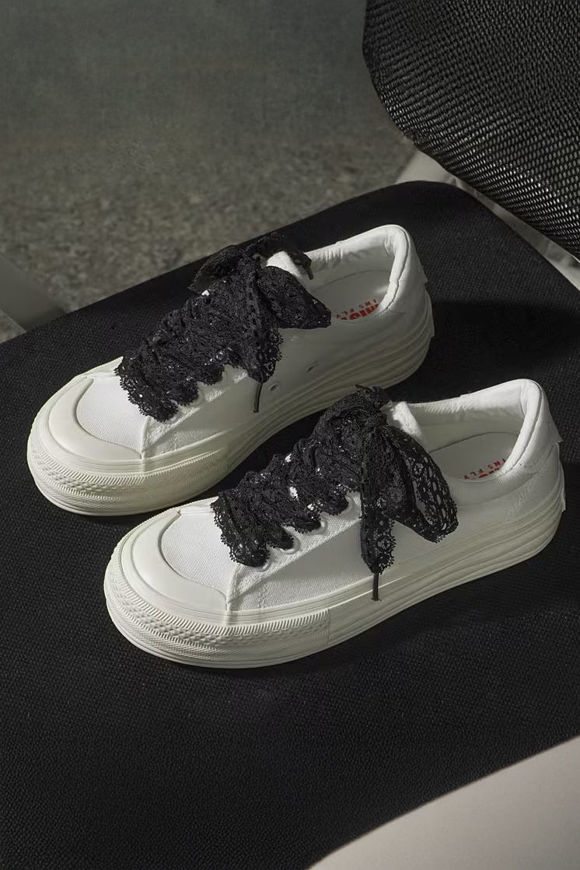 Bild von Spitzen-Schnürsenkel 150 cm