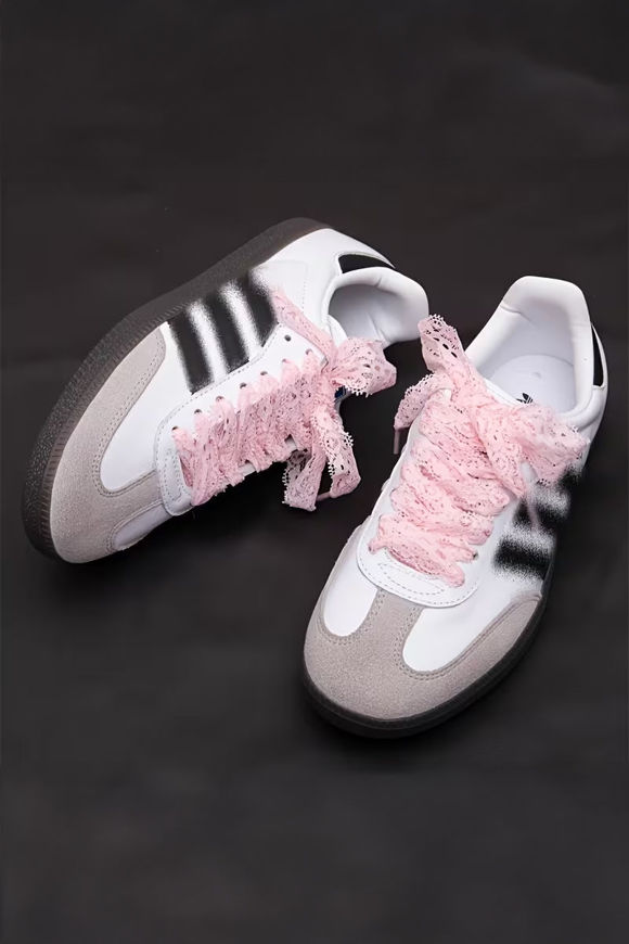 Bild von Spitzen-Schnürsenkel 150 cm