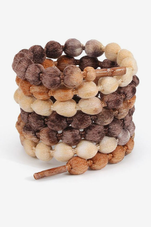 Bild von Schnürsenkel in Perlenkordel-Optik 150 cm