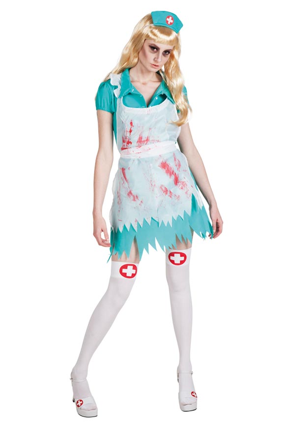 Bild von Kostüm Zombie-Krankenschwester