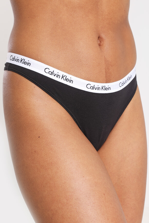 Calvin Klein Underwear String Schwarz