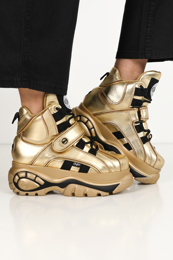 Plateau hotsell sneaker gold