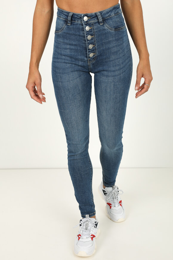 Bild von High Waist Skinny Jeans