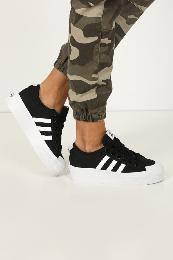 Adidas sale con plateau