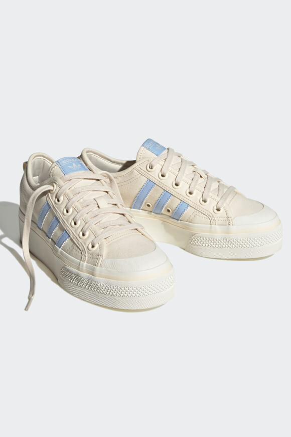 Adidas Originals Nizza Platform Sneaker Wonder White Adidas Originals Nizza Platform Sneaker Wonder White