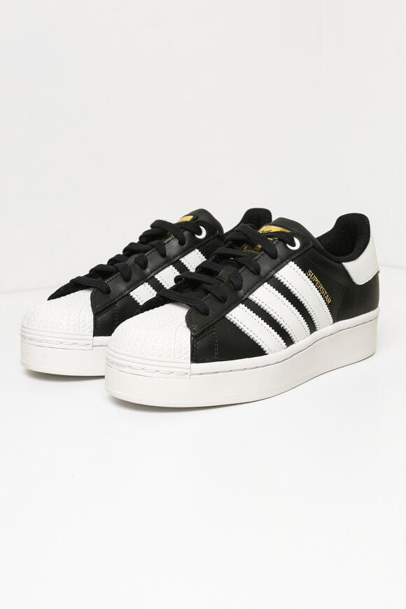 Adidas plateau hotsell sneaker schwarz