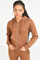 Image de Sweat court zippé à capuchon