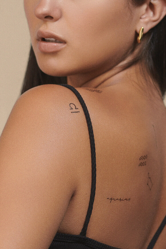 Bild von Selbstklebende Tattoos