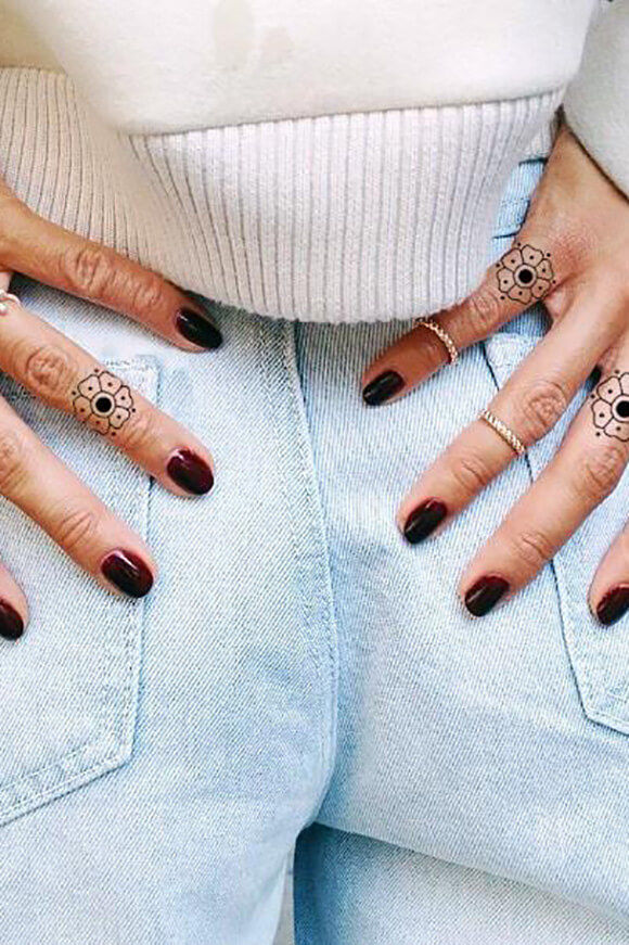 Image sur Finger Tats tattoos éphémères