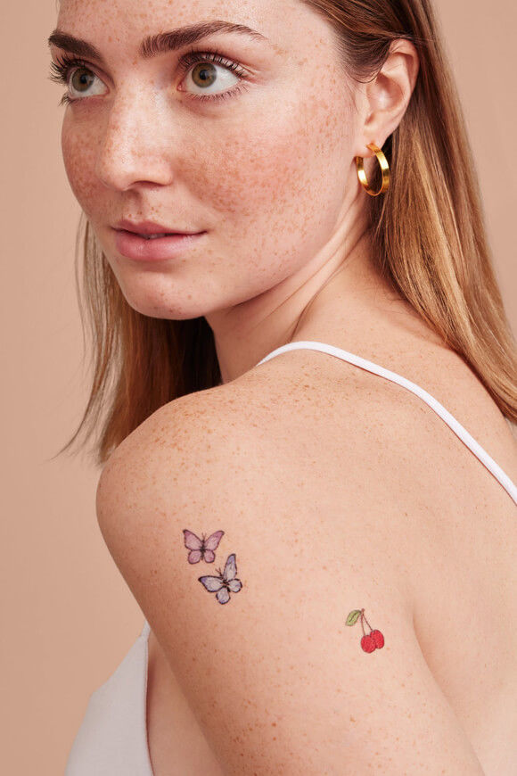 Image sur Retro Littles Selbstklebende Tattoos