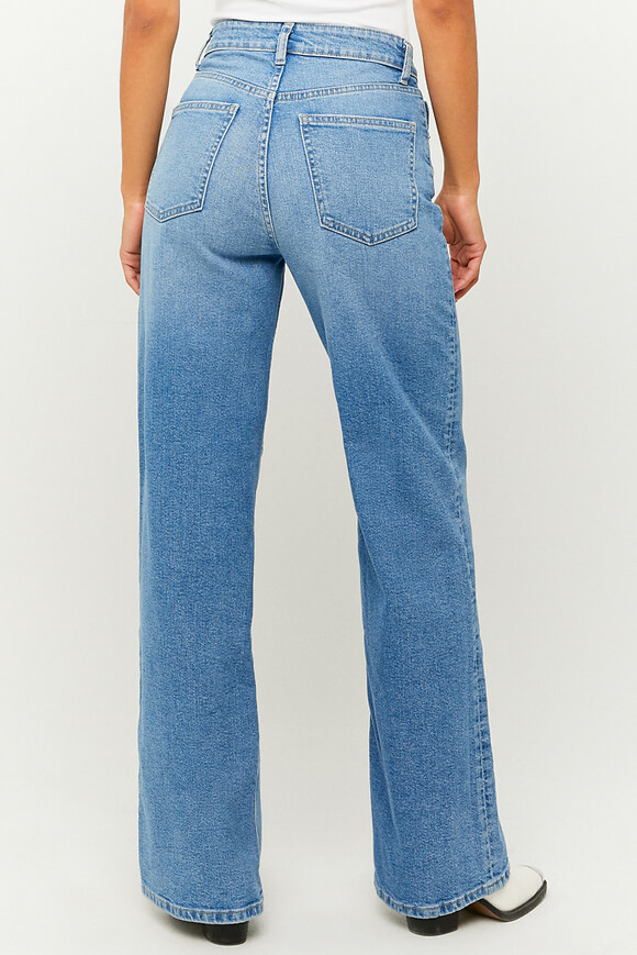Bild von High Waist Wide Leg Jeans