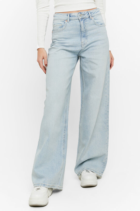 Bild von High Waist Wide Leg Jeans