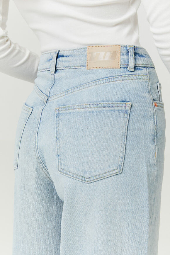 Bild von High Waist Wide Leg Jeans