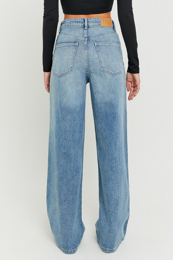 Image sur High Waist Wide Leg Jeans